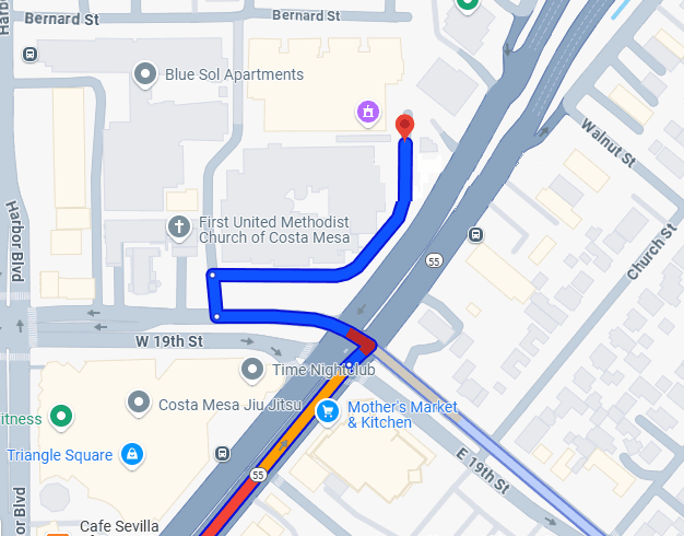 Map to The Celebrations Venue